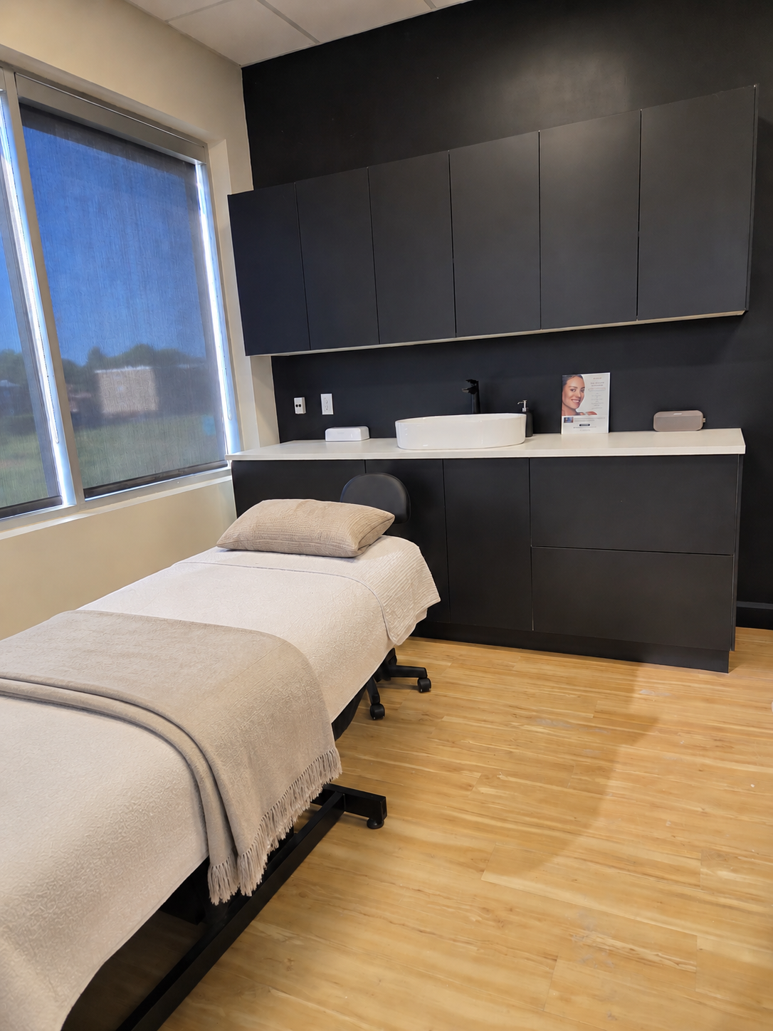 Salle de soins de la clinique